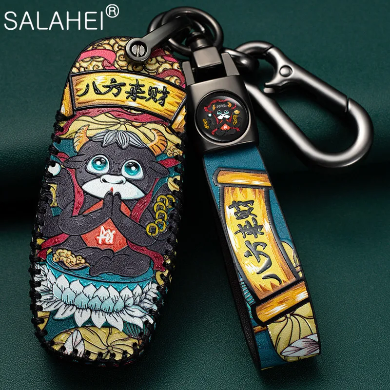 Leather Car Key Case Cover Shell For Ford Focus F-150 F-250 F-350 Mondeo Mk4 2018 2017 Fusion Mustang Explorer Ranger Accessorie
Leather Car Key Case Cover Shell For Ford Focus F-150 F-250 F-350 Mondeo Mk4 2018 2017 Fusion Mustang Explorer Ranger Accessorie