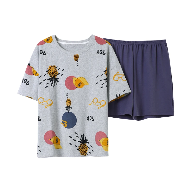 BZEL 2021 New Summer Pajamas Set Women's Cotton Sleepwear Casual Home Suit For Women Comfort Pijamas Plus Size Pyjamas Nightwear
BZEL 2021 New Summer Pajamas Set Women's Cotton Sleepwear Casual Home Suit For Women Comfort Pijamas Plus Size Pyjamas Nightwear