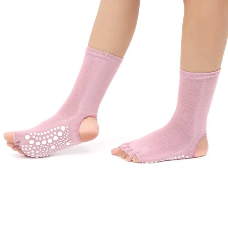 Women Yoga Socks Anti-Slip Quick-Dry Damping Pilates Ballet Socks Good Grip for Women Five Fingers Fitness Sports Cotton Socks
Women Yoga Socks Anti-Slip Quick-Dry Damping Pilates Ballet Socks Good Grip for Women Five Fingers Fitness Sports Cotton Socks