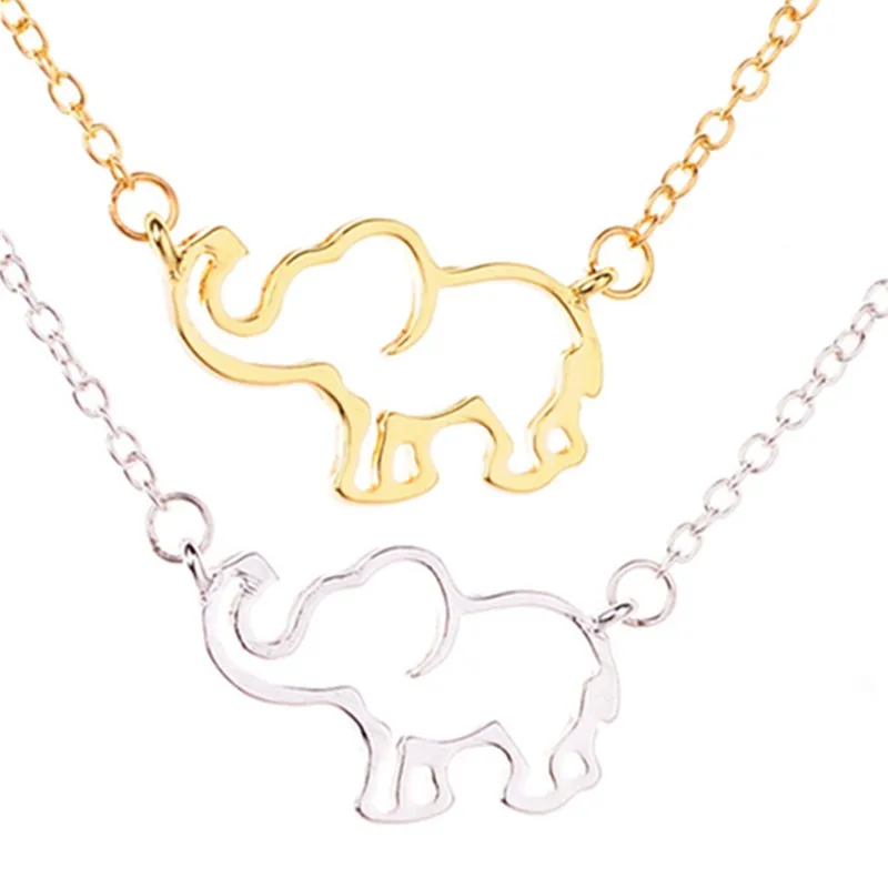 Metal Hollow Elephant Pendant Necklace Dainty Personality Animal Dangle Necklace Jewelry Gift
Metal Hollow Elephant Pendant Necklace Dainty Personality Animal Dangle Necklace Jewelry Gift
