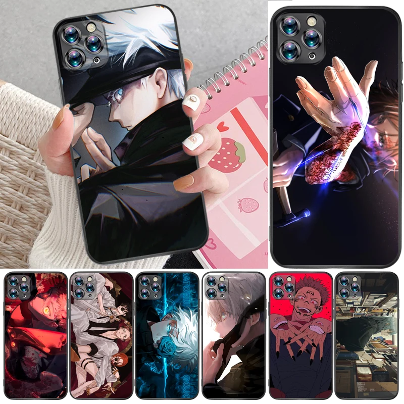 Jujutsu Kaisen Sukuna Fushiguro Megumi Yuji Itadori Satoru Gojo Phone Case For iPhone 11 Pro Max Coque Cases Carcasa
Jujutsu Kaisen Sukuna Fushiguro Megumi Yuji Itadori Satoru Gojo Phone Case For iPhone 11 Pro Max Coque Cases Carcasa