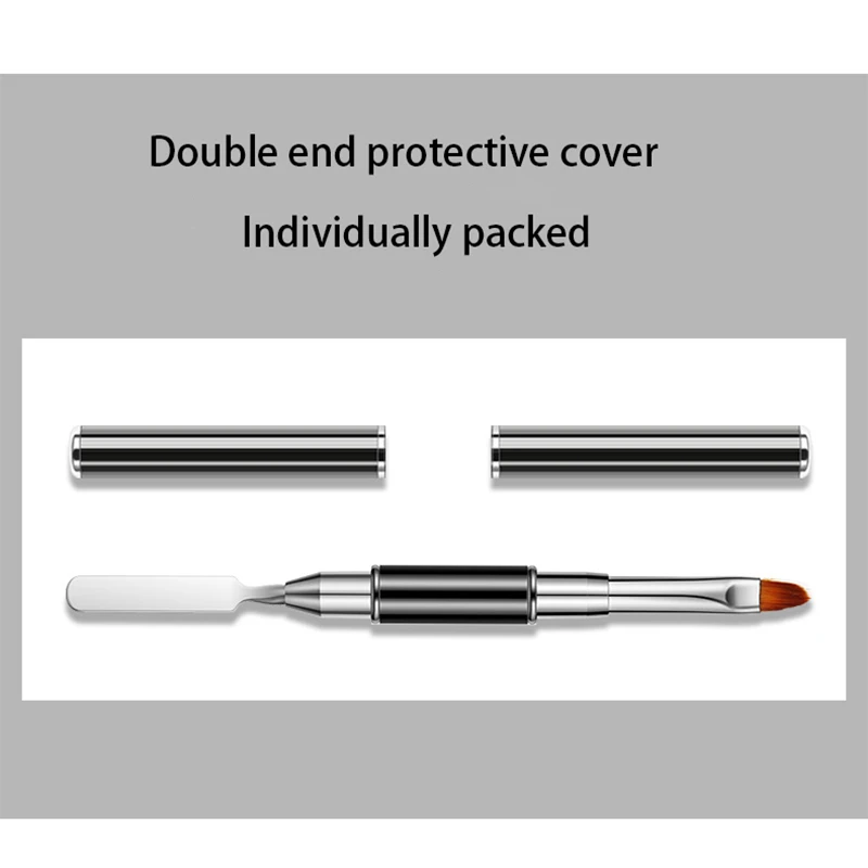 1PC Dual Ended Nail Art Acrylic UV Gel Extension Builder Flower Painting Pen Brush UV Gel Remover Spatula Stick Manicure Tool 1
1PC Dual Ended Nail Art Acrylic UV Gel Extension Builder Flower Painting Pen Brush UV Gel Remover Spatula Stick Manicure Tool 1