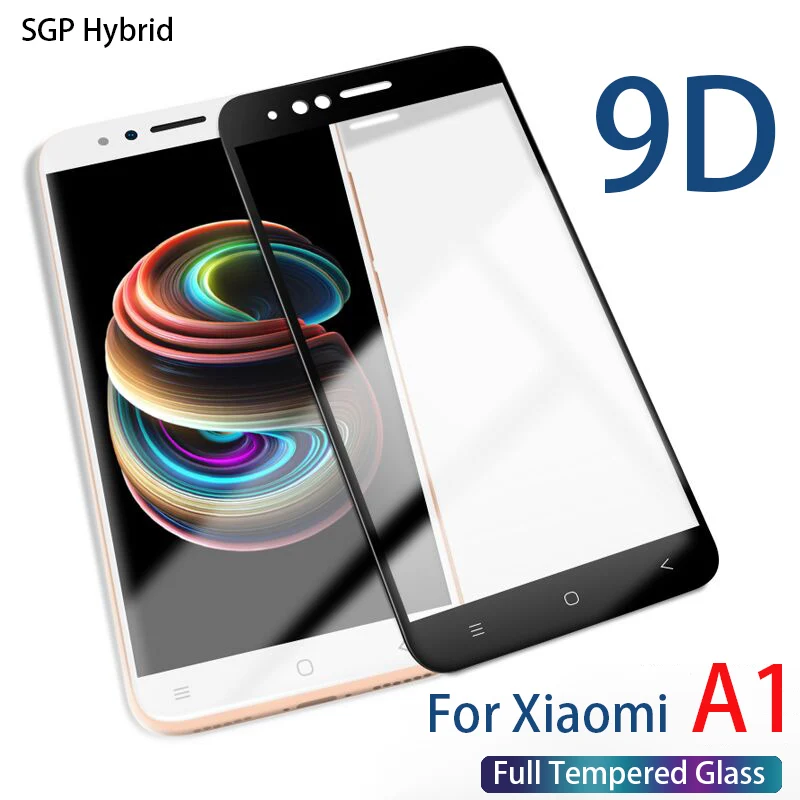 Для Xiaomi mi A1 стекло полное покрытие закаленное для 5 "протектор экрана Xio