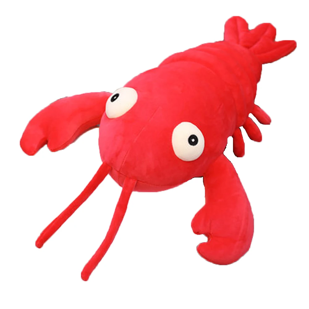 Simulated doll cute crayfish pillow doll red prawn doll plush doll sleeping doll mascot decoration. 
Simulated doll cute crayfish pillow doll red prawn doll plush doll sleeping doll mascot decoration.