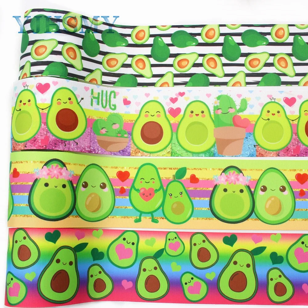 I-19912-2152, 75mm 3'' Cartoon avocado printed grosgrain ribbon packaging design, DIY accessories handmade material
I-19912-2152, 75mm 3'' Cartoon avocado printed grosgrain ribbon packaging design, DIY accessories handmade material