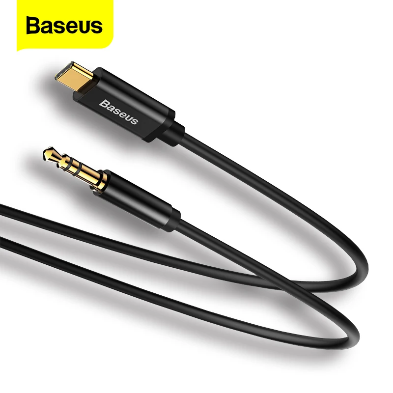 Аудиокабель Baseus с разъемом USB Type-C для Samsung S8 Nexus 6P/5X 3 5 мм | Электроника