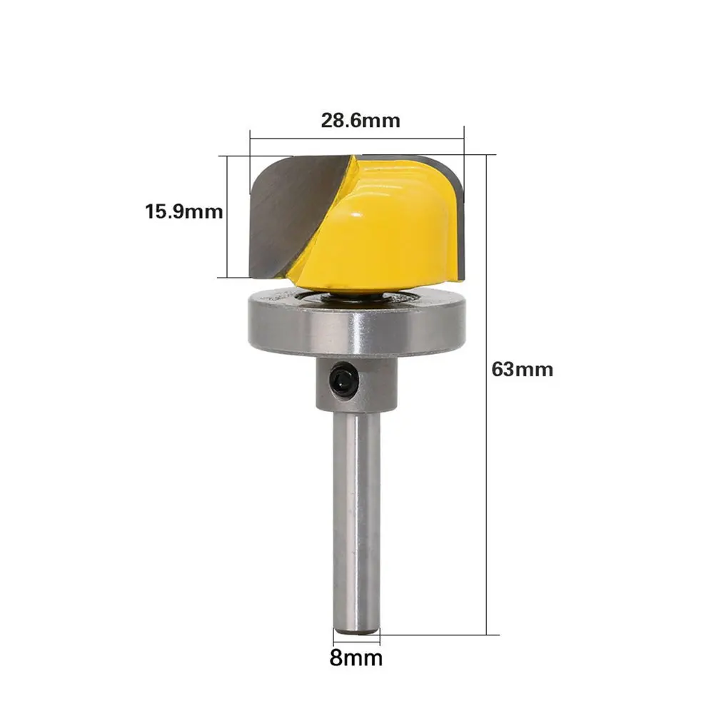 1-1/8" Diameter Bowl & Tray Router Bit 8MM Shank Milling Cutter Woodworking Cutter Wood Cutting Tooldiscount
1-1/8" Diameter Bowl & Tray Router Bit 8MM Shank Milling Cutter Woodworking Cutter Wood Cutting Tooldiscount