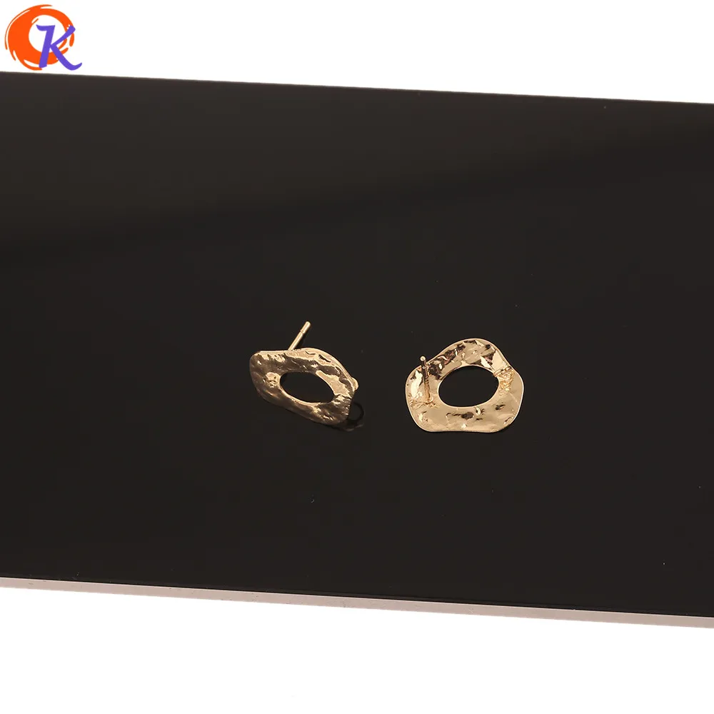Cordial Design 50Pcs 14*18MM Jewelry Accessories/Hand Made/Genuine Gold Plating/DIY Making/Irregular Shape/Earrings Stud 
Cordial Design 50Pcs 14*18MM Jewelry Accessories/Hand Made/Genuine Gold Plating/DIY Making/Irregular Shape/Earrings Stud