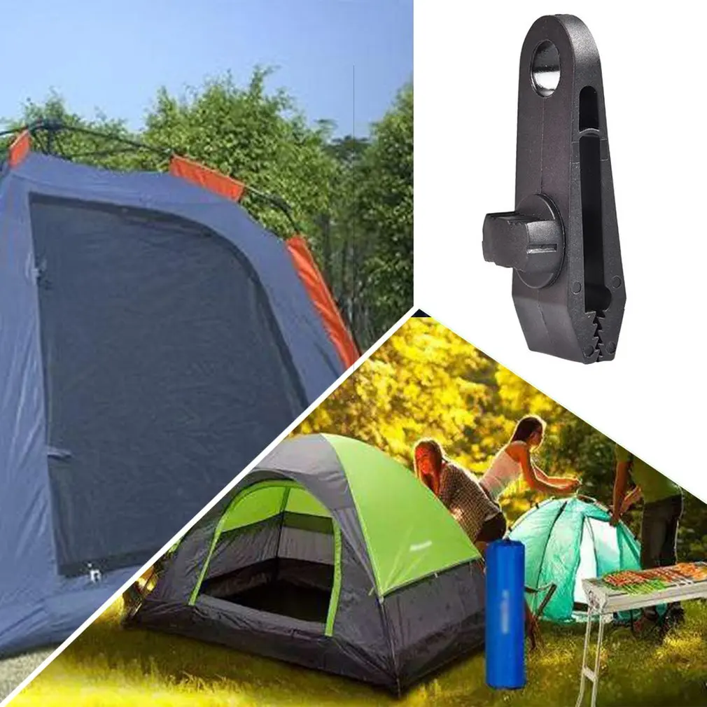 Outdoor Tent Fixed Nylon Plastic Clip Durable Portable Windproof Clip Used To Strengthen The Tent Cover