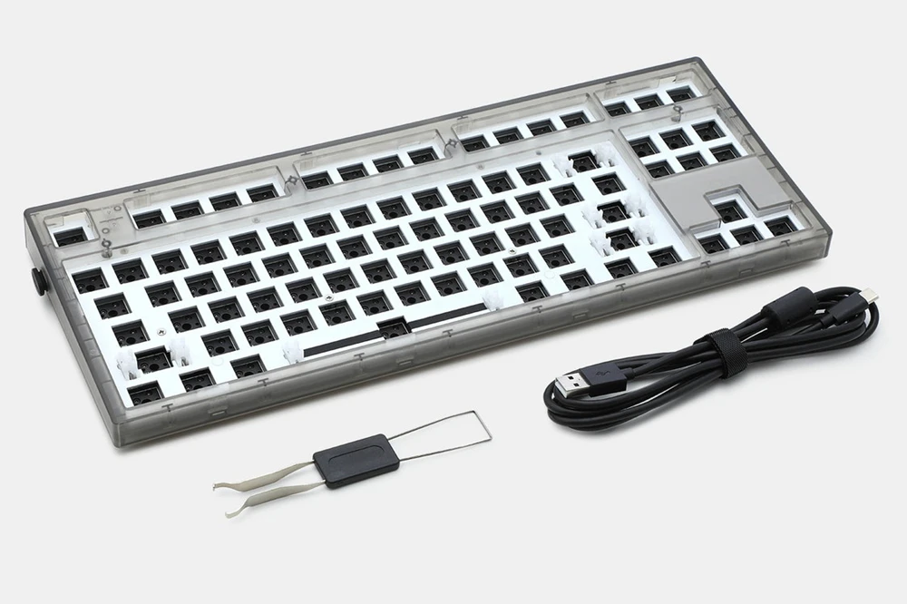 Набор для клавиатуры Flesports MK870 механическая клавиатура с RGB-подсветкой горячая