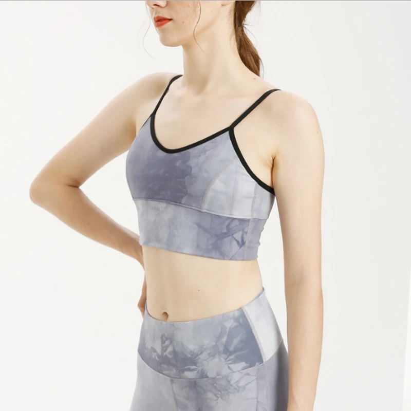 Tie dye sports bra crop top gym women's shockproof running bra adjustable fitness beauty back Yoga sexy top womenvest
Tie dye sports bra crop top gym women's shockproof running bra adjustable fitness beauty back Yoga sexy top womenvest