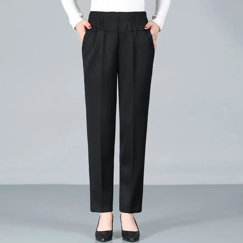 Новинка Осень-зима 2022 женские плотные теплые брюки для женщин среднего возраста Женские повседневные брюки с высокой талией Женские одното...
Новинка Осень-зима 2022 женские плотные теплые брюки для женщин среднего возраста Женские повседневные брюки с высокой талией Женские одното...