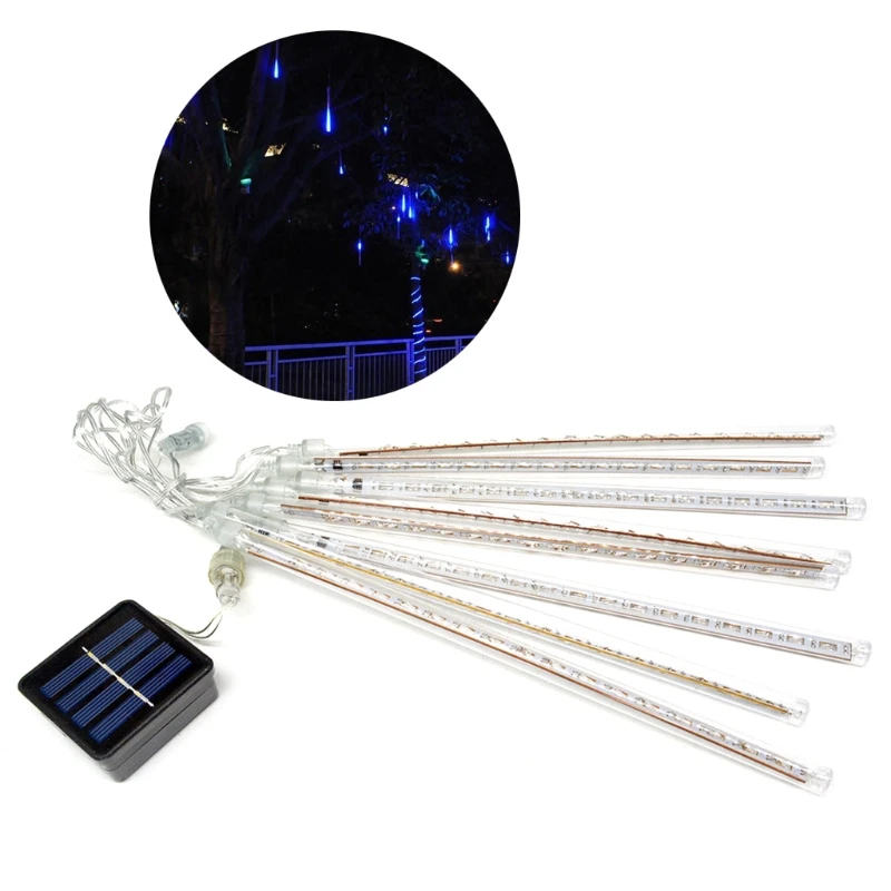 30cm 8 Tubes Waterproof Meteor Shower Rain Solar Power LED String Lights Outdoor Dropshipping
30cm 8 Tubes Waterproof Meteor Shower Rain Solar Power LED String Lights Outdoor Dropshipping