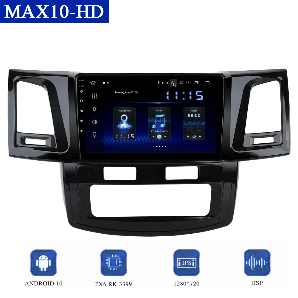 9 "Android 11 автомобильное радио для Toyota Fortuner 2007-2014 мультимедийный плеер DSP CarPlay головное устройство GPS навигатор 1280*720
9 "Android 11 автомобильное радио для Toyota Fortuner 2007-2014 мультимедийный плеер DSP CarPlay головное устройство GPS навигатор 1280*720