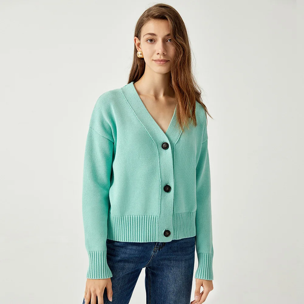 Женский синий кардиган, свитер, женские однотонные свободные вязаные шерстяные пуловеры, мягкий теплый джемпер, топы оверсайз карамельных ...
Женский синий кардиган, свитер, женские однотонные свободные вязаные шерстяные пуловеры, мягкий теплый джемпер, топы оверсайз карамельных ...