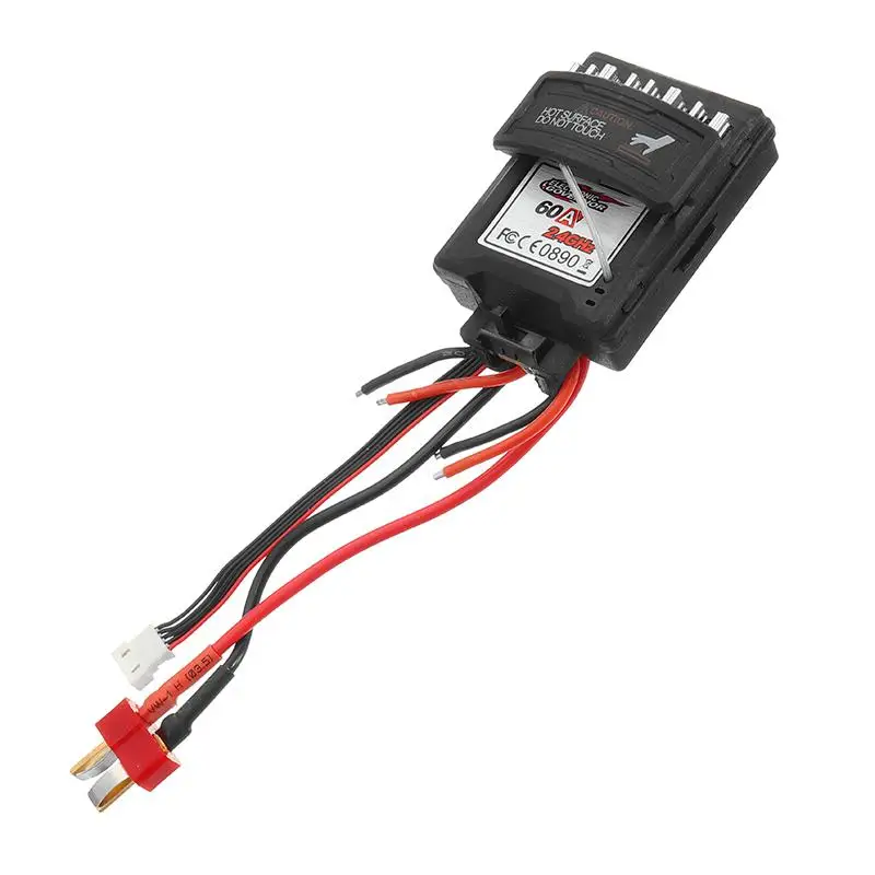 60A 7.4V Brushed Speed Controller ESC for Xinlehong 9125 1/10 RC Car Parts No.25-ZJ07
60A 7.4V Brushed Speed Controller ESC for Xinlehong 9125 1/10 RC Car Parts No.25-ZJ07