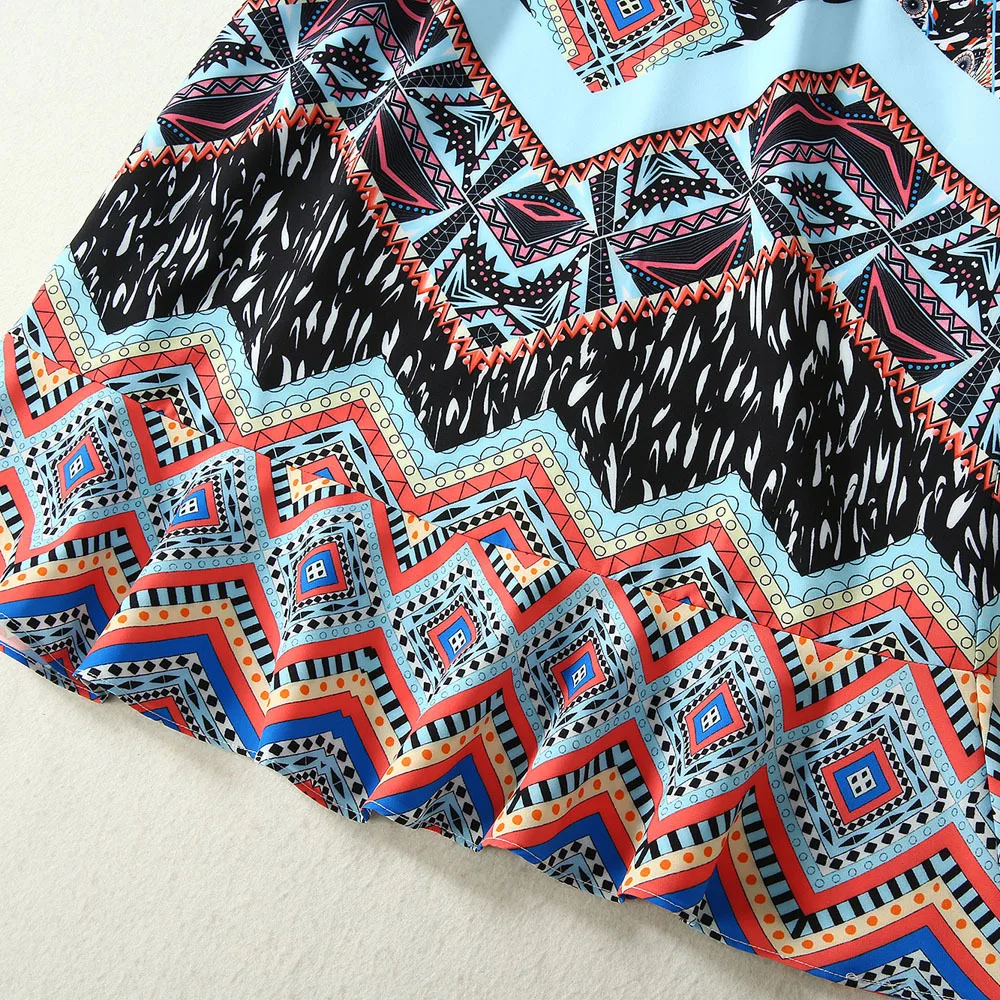 Vintage Retro Dress 2020 Summer High Quality Clothing Women Geometric Print Flare Sleeve Mid-Calf Length Casual Party Club Dress
Vintage Retro Dress 2020 Summer High Quality Clothing Women Geometric Print Flare Sleeve Mid-Calf Length Casual Party Club Dress