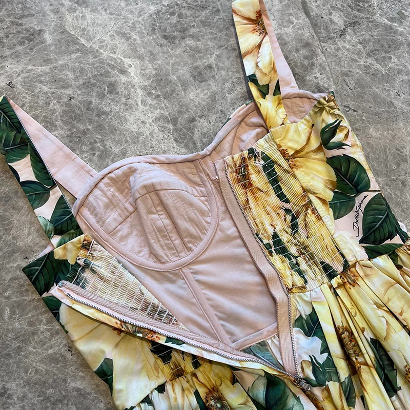 Women's Sling Floral Long Dresses Summer Boho Sleeveless Party Beach Dress Fashion Floral Print Casual Dress
Women's Sling Floral Long Dresses Summer Boho Sleeveless Party Beach Dress Fashion Floral Print Casual Dress