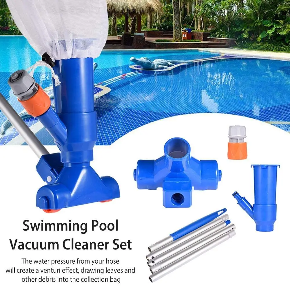 Bearbro Portable Swimming Pool Vacuum Underwater Cleaner with 5 Section Pole Handheld Pool Leaf Vacuum Suction Head for Above Gr
Bearbro Portable Swimming Pool Vacuum Underwater Cleaner with 5 Section Pole Handheld Pool Leaf Vacuum Suction Head for Above Gr