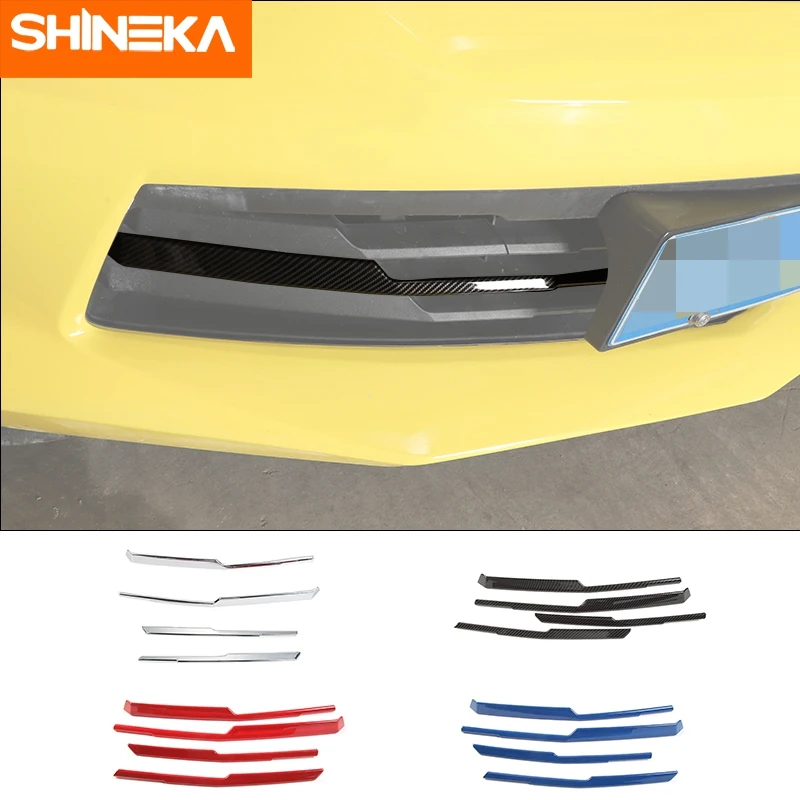 SHINEKA ABS Car Front Grilles Trim Decoration Cover Frame Stickers For Chevrolet Camaro 2017+ Exterior Accessories Car Styling
SHINEKA ABS Car Front Grilles Trim Decoration Cover Frame Stickers For Chevrolet Camaro 2017+ Exterior Accessories Car Styling