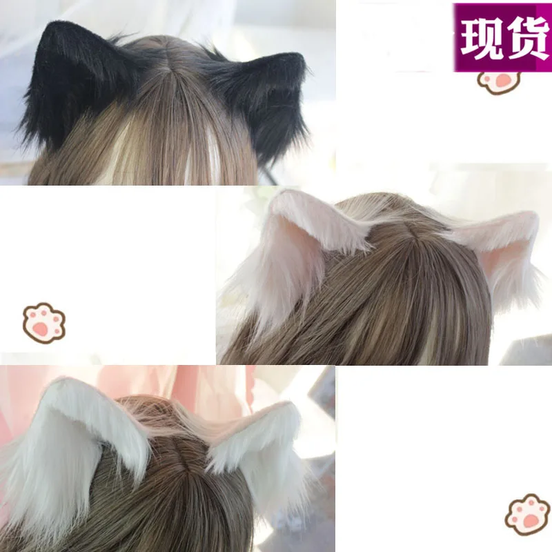 Cat ears cos simulation beast ear clip cute furry cat ear ear lolita animal ear
Cat ears cos simulation beast ear clip cute furry cat ear ear lolita animal ear