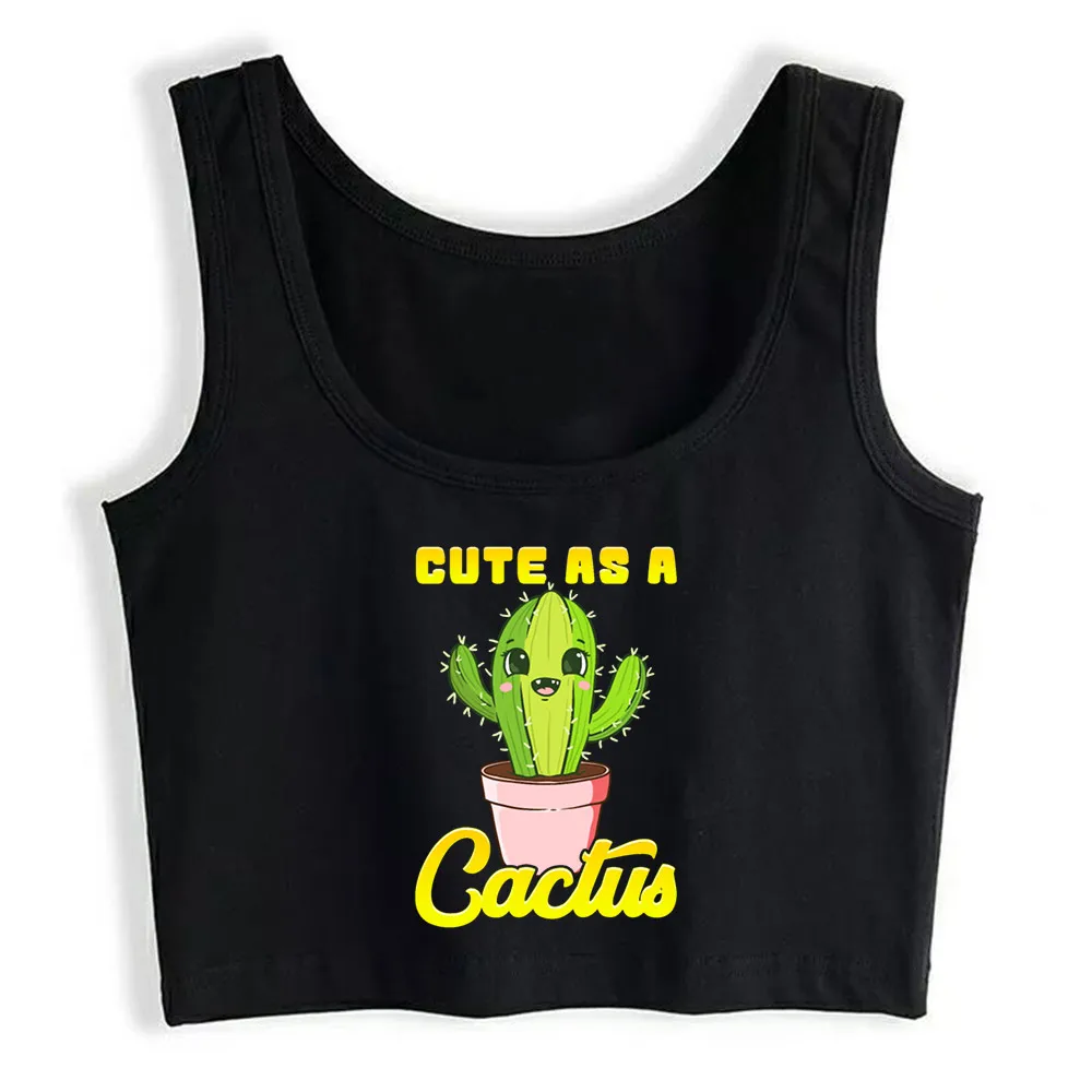 Crop Top Women Cute As A Cactus Adorable Succulent Cactus Lovers Harajuku Tank Top Women Cotton Women Clothes
Crop Top Women Cute As A Cactus Adorable Succulent Cactus Lovers Harajuku Tank Top Women Cotton Women Clothes