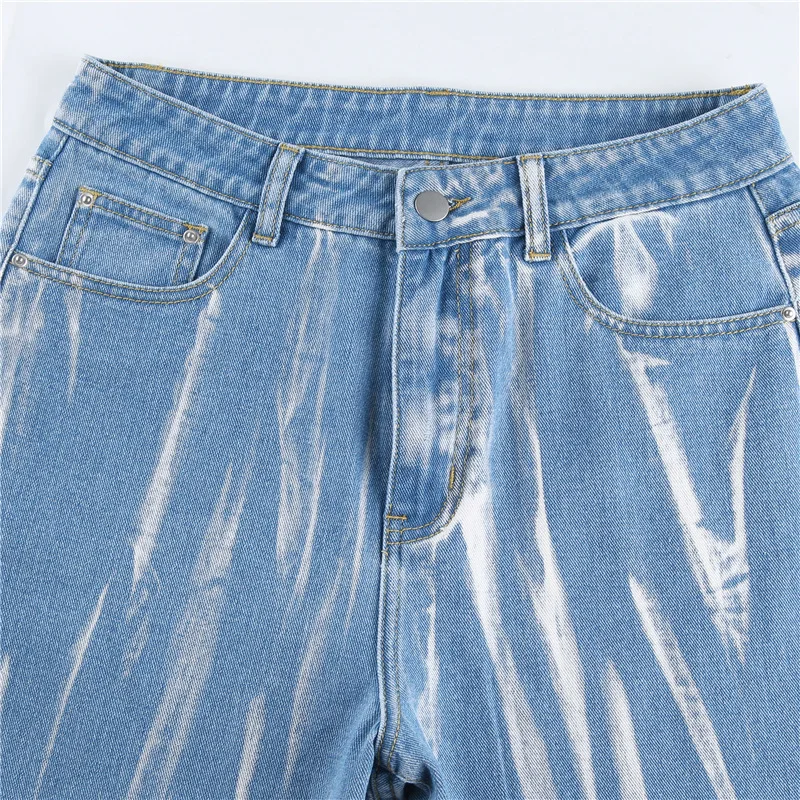 Woman Patchwork Skinny Straight Leg Jeans Woman High Waist Sexy Stripe Print Ladies Jeans High Street Pants
Woman Patchwork Skinny Straight Leg Jeans Woman High Waist Sexy Stripe Print Ladies Jeans High Street Pants