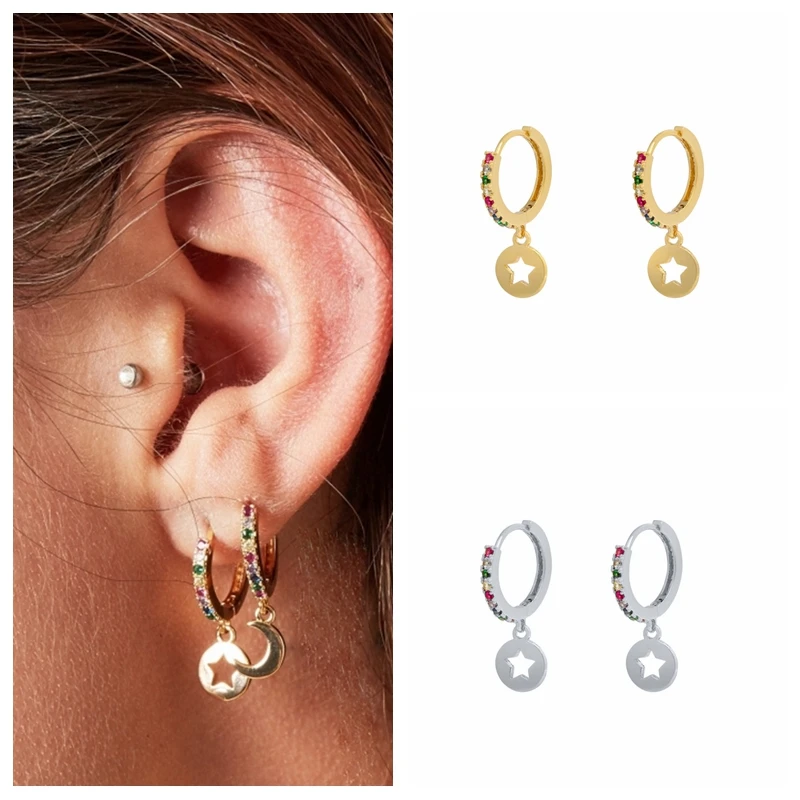 Aide 2021 Trend Earrings 925 Sterling Silver Simple Gold Geometric Huggie Hoop Earrings Hyperbole Style for Women Fine Jewelry
Aide 2021 Trend Earrings 925 Sterling Silver Simple Gold Geometric Huggie Hoop Earrings Hyperbole Style for Women Fine Jewelry