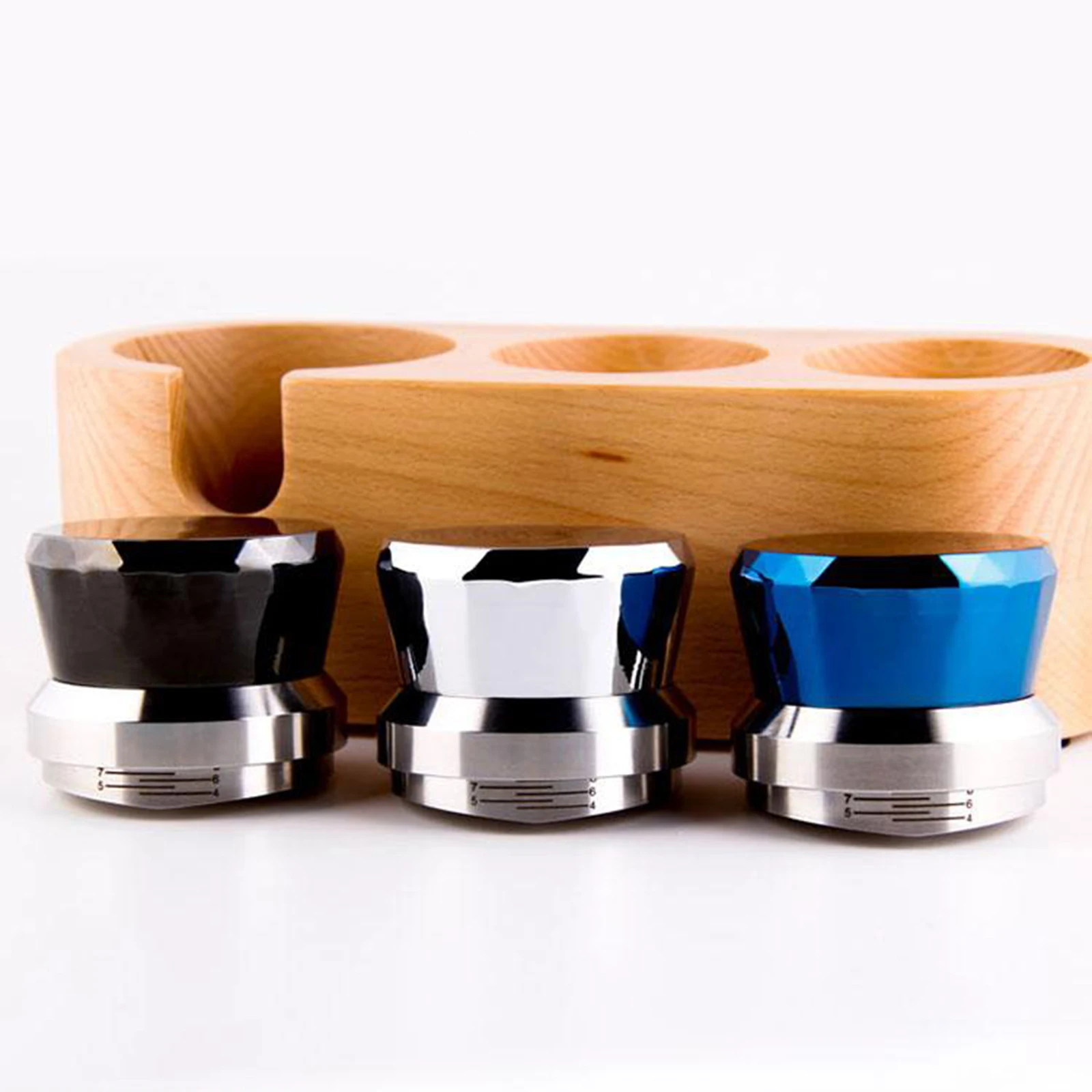 58mm Stainless Steel Coffee Distributor Hand Tamper Adjustable Depth Espresso Coffee Leveler Tool Fits 58mm Portafilter
58mm Stainless Steel Coffee Distributor Hand Tamper Adjustable Depth Espresso Coffee Leveler Tool Fits 58mm Portafilter