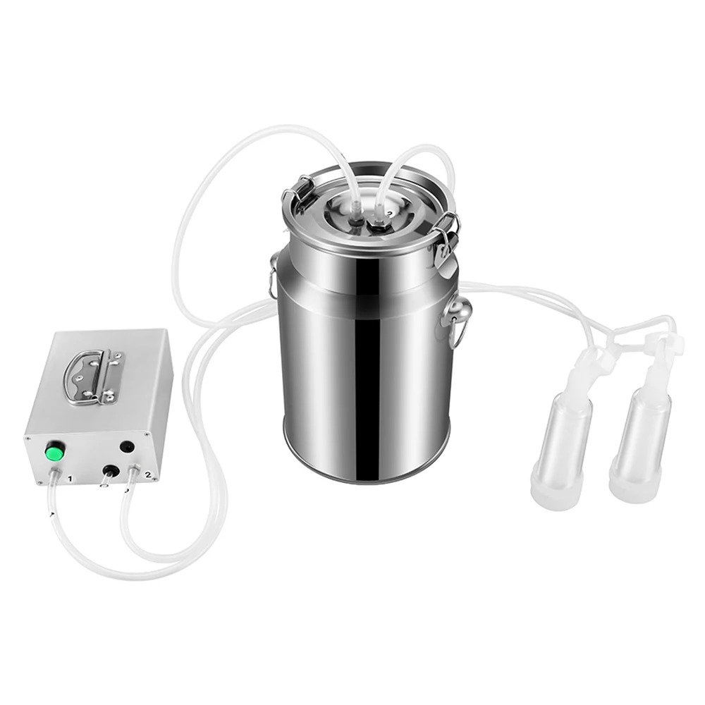 7L 110V/220V Electric Milking Machine Milker For Cattle Sheep Integrated Pump Stainless Steel Bucket Farm Breeding Equipments
7L 110V/220V Electric Milking Machine Milker For Cattle Sheep Integrated Pump Stainless Steel Bucket Farm Breeding Equipments