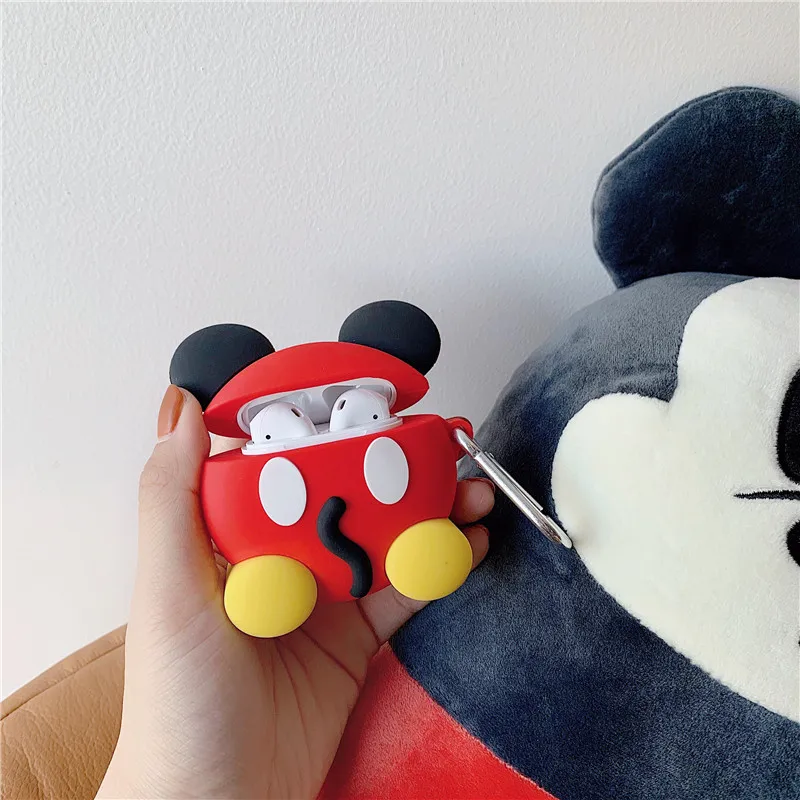 Airpod Case Minnie Mickey Mouse Soft Silicone Disney Cartoon Cute Wireless Bluetooth Headphones Dustproof Cover
Airpod Case Minnie Mickey Mouse Soft Silicone Disney Cartoon Cute Wireless Bluetooth Headphones Dustproof Cover