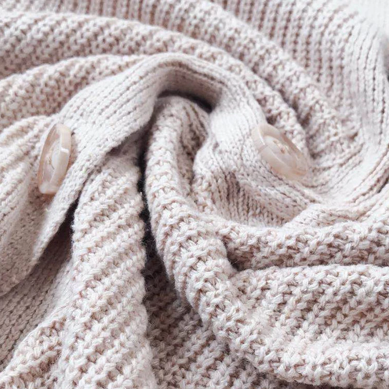 Elegant Women V Neck Buttons Cardigan Vintage Stylish Solid Color Short Knitted Sweater Jacket Fashion Long Sleeve Top Outerwear
Elegant Women V Neck Buttons Cardigan Vintage Stylish Solid Color Short Knitted Sweater Jacket Fashion Long Sleeve Top Outerwear