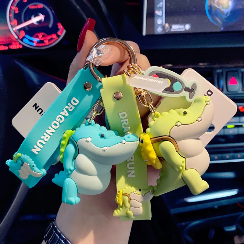 Cartoon Big Mouth Crocodile Keychains Cute Silicone Key Chain Lovers Men And Women Handbag Ornaments Bag Hanging Key Ring chain
Cartoon Big Mouth Crocodile Keychains Cute Silicone Key Chain Lovers Men And Women Handbag Ornaments Bag Hanging Key Ring chain