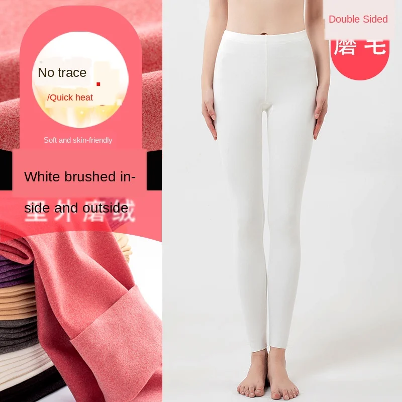 Ladies Velvet Seamless Long Trousers Wear New Line Pants Underpants Thickened Winter Warm Pants Plus Velvet Base
Ladies Velvet Seamless Long Trousers Wear New Line Pants Underpants Thickened Winter Warm Pants Plus Velvet Base