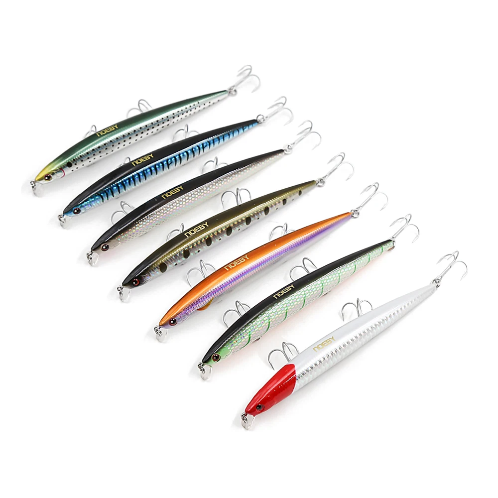 NOEBY 2 Pieces Hard Fishing Lure 145mm 19g Floating MINNOW Hard Bait 3D Eyes Leurre Dur Fishing Tackle NBL9049
NOEBY 2 Pieces Hard Fishing Lure 145mm 19g Floating MINNOW Hard Bait 3D Eyes Leurre Dur Fishing Tackle NBL9049