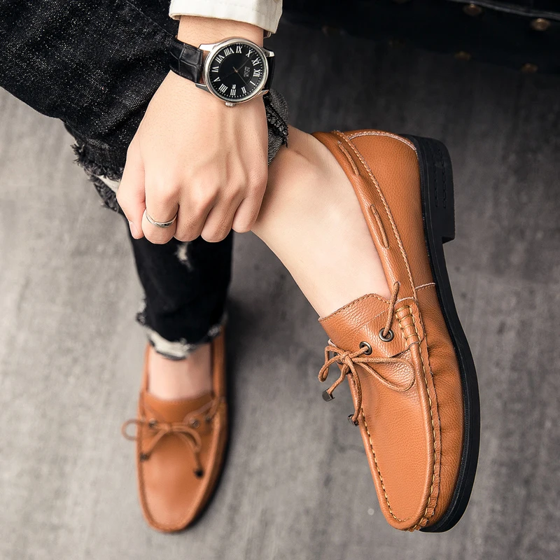 Mens Shoes Comfortable Men Shoes Fashion Tide Casual Leather Mens Classic Men's Trend Light Breathable Spring
Mens Shoes Comfortable Men Shoes Fashion Tide Casual Leather Mens Classic Men's Trend Light Breathable Spring