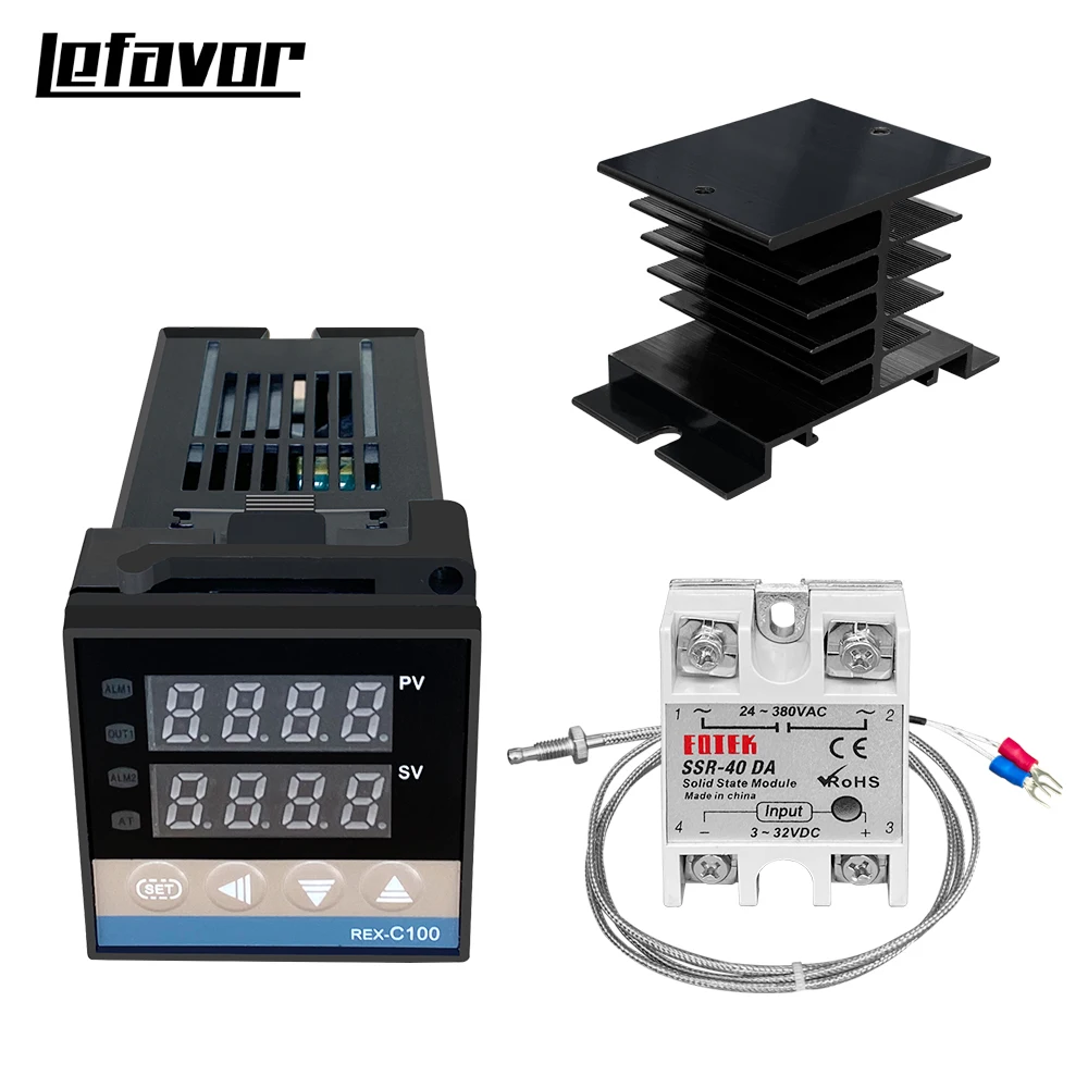 Терморегулятор REX-C100 Lefavor
Терморегулятор REX-C100 Lefavor