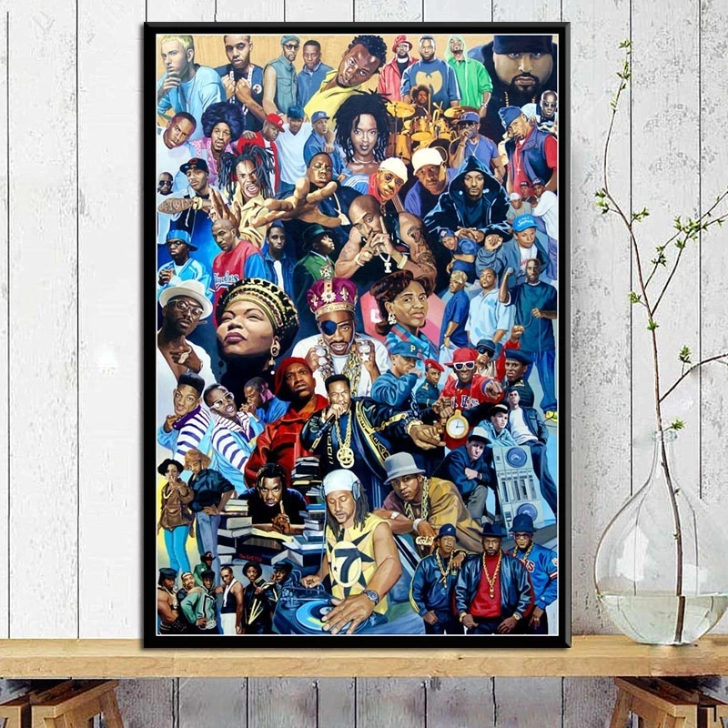 Print Poster Hip Hop Legends Super Star Oude School 2PAC Biggie Smalls Wu Tang Eminem Rap Canvas Painting Wall Art Home Decor
Print Poster Hip Hop Legends Super Star Oude School 2PAC Biggie Smalls Wu Tang Eminem Rap Canvas Painting Wall Art Home Decor