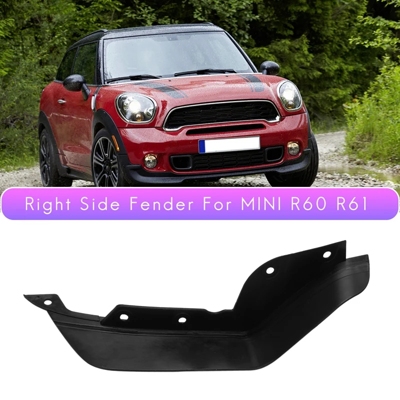 Car Front Bumper Windshield Fender Mudguard for Mini Cooper One S JCW R60 51759802644 R61 51759802688
Car Front Bumper Windshield Fender Mudguard for Mini Cooper One S JCW R60 51759802644 R61 51759802688