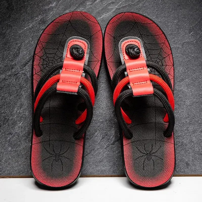 Flip-flops Men's Summer New Non-slip Casual Sandals And Slippers Three Rope Flip-flops Beach Shoes
Flip-flops Men's Summer New Non-slip Casual Sandals And Slippers Three Rope Flip-flops Beach Shoes
