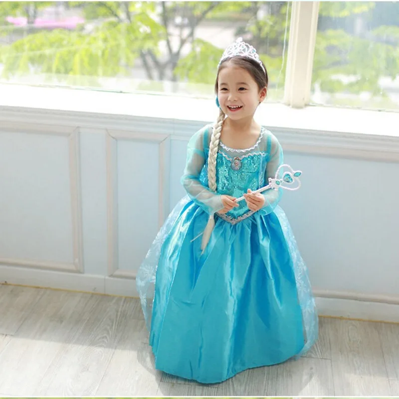 Child Splicing Mesh Princess Dress Kids Fashion Clothes Girl Evening Dresses Baby Long Sleeves Costume Frozen Elsa Prom Dresses
Child Splicing Mesh Princess Dress Kids Fashion Clothes Girl Evening Dresses Baby Long Sleeves Costume Frozen Elsa Prom Dresses