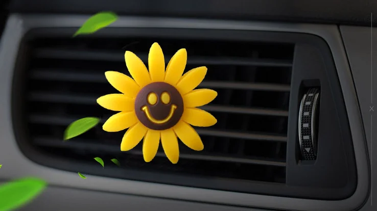 1pc Car Air Outlet Air Freshener Sunflower Shape Car Perfume Auto Styling Interior Fragrance Perfume replace
1pc Car Air Outlet Air Freshener Sunflower Shape Car Perfume Auto Styling Interior Fragrance Perfume replace