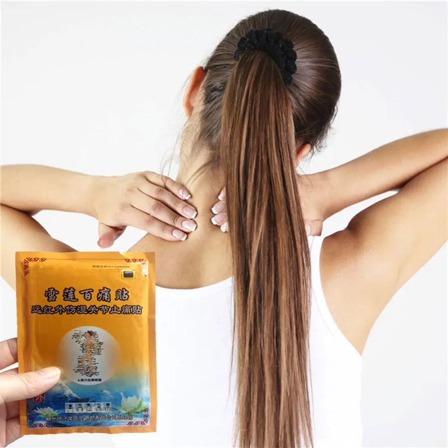 

Snow lotus Joint stop pain Patch Body aches Plaster Far infrared Heating muscular Pain Stiff Shoulders Pain Relieving Patch 8Pcs