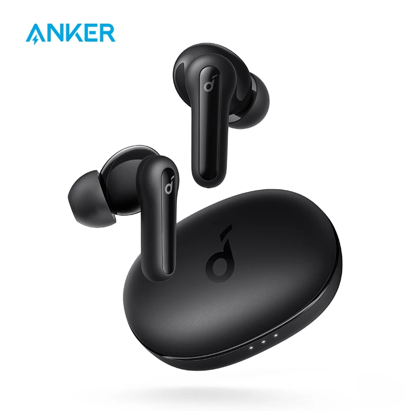 Беспроводные мини наушники Soundcore от Anker Life P2 10 мм драйверы с большими басами