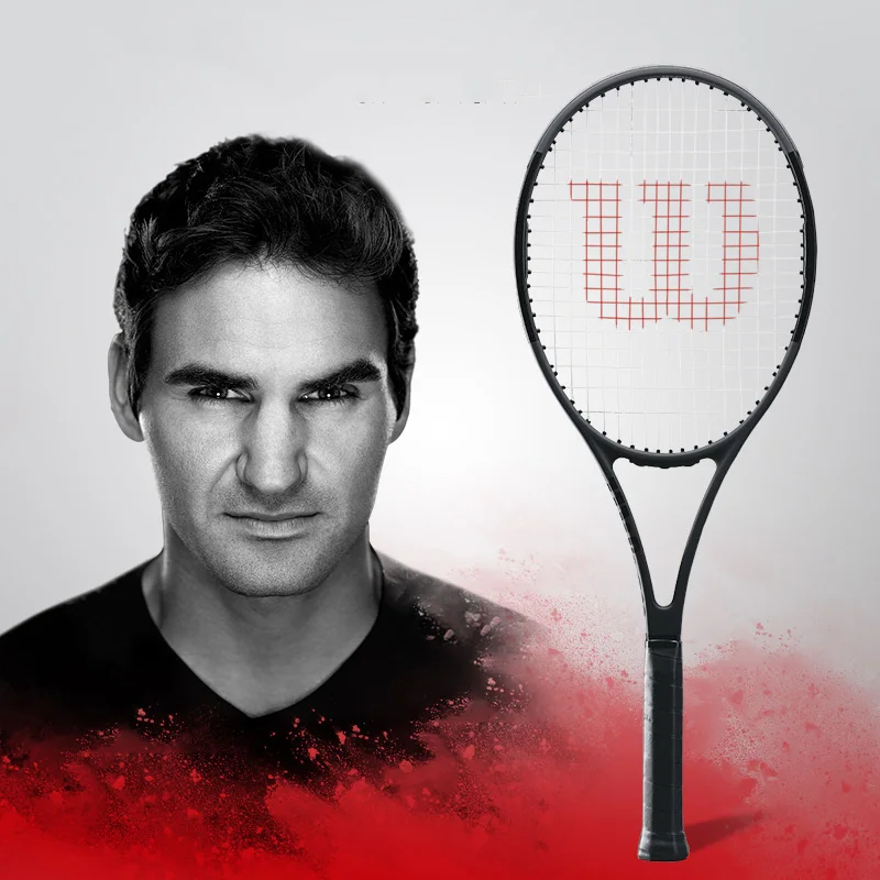 

Wilson Tennis Racket Professional Tennis Racket Carbon Fiber Strap Line ProStaff 97 Roger Federer Tennis Racket BLX PRO STARFF90