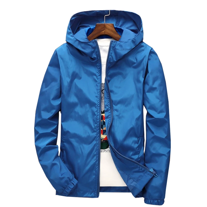 Ветровка унисекс, с капюшоном и защитой от ультрафиолета, Спортивная, быстросохнущая, размера плюс 
Ветровка унисекс, с капюшоном и защитой от ультрафиолета, Спортивная, быстросохнущая, размера плюс