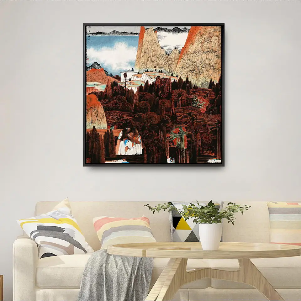 Home Decoration Paintings Print Canvas Wall Art Pictures Square Oil Unframed Drawings Chinese landscape painting
Home Decoration Paintings Print Canvas Wall Art Pictures Square Oil Unframed Drawings Chinese landscape painting