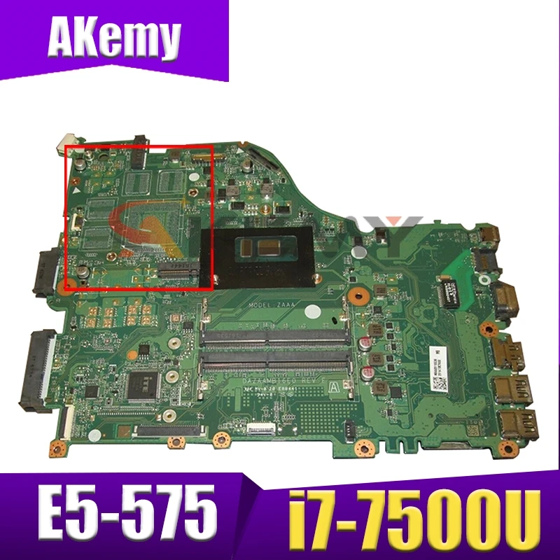Akemy материнская плата для ноутбука ACER Aspire E5-575 i7-7500U материнская плата DAZAAMB16E0 SR2ZV DDR4
Akemy материнская плата для ноутбука ACER Aspire E5-575 i7-7500U материнская плата DAZAAMB16E0 SR2ZV DDR4