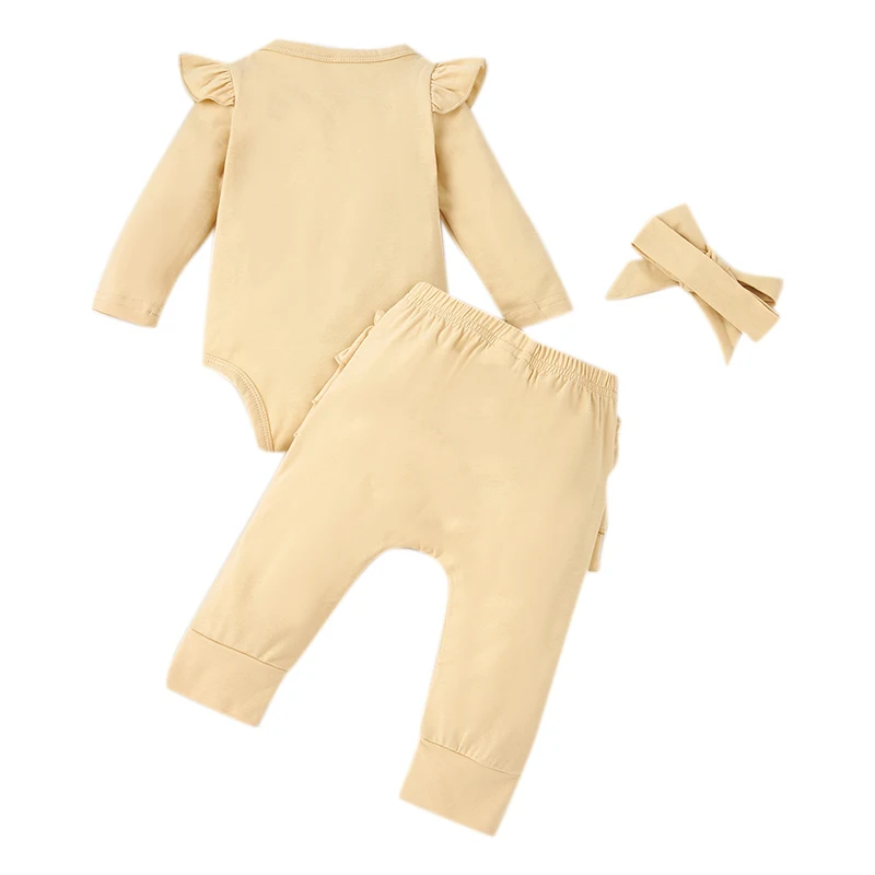 Newborn Baggy Outfits Girls Long Sleeve T-Shirt Tops Clothes Sets Baby Ruffle Trousers Headband Outfit Set
Newborn Baggy Outfits Girls Long Sleeve T-Shirt Tops Clothes Sets Baby Ruffle Trousers Headband Outfit Set