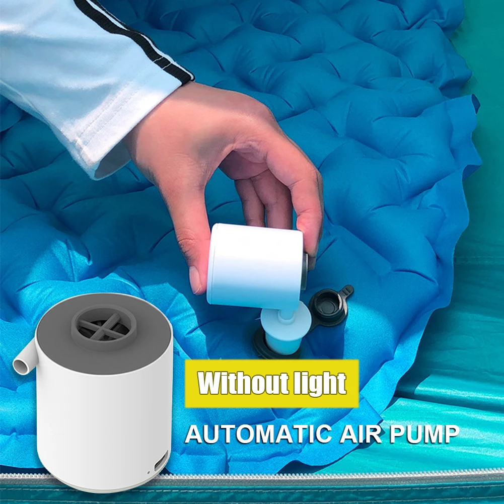 Portable Electric Air Pump Inflate/Deflate Ultralight USB Rechargeable Outdoor Air Pump
Portable Electric Air Pump Inflate/Deflate Ultralight USB Rechargeable Outdoor Air Pump